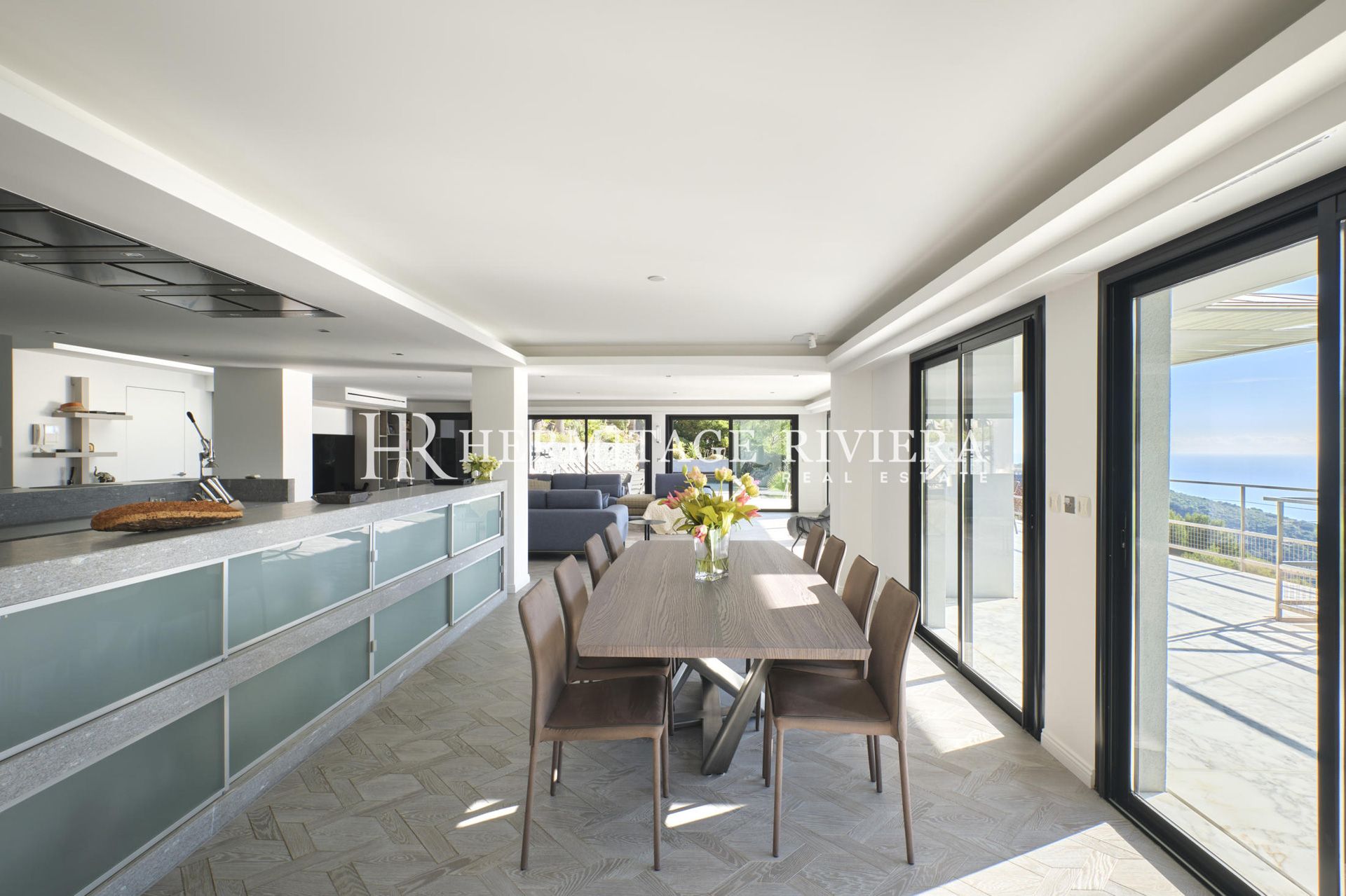 Propriété moderne - Domaine fermé - Proche Monaco - Vue mer (image 13)