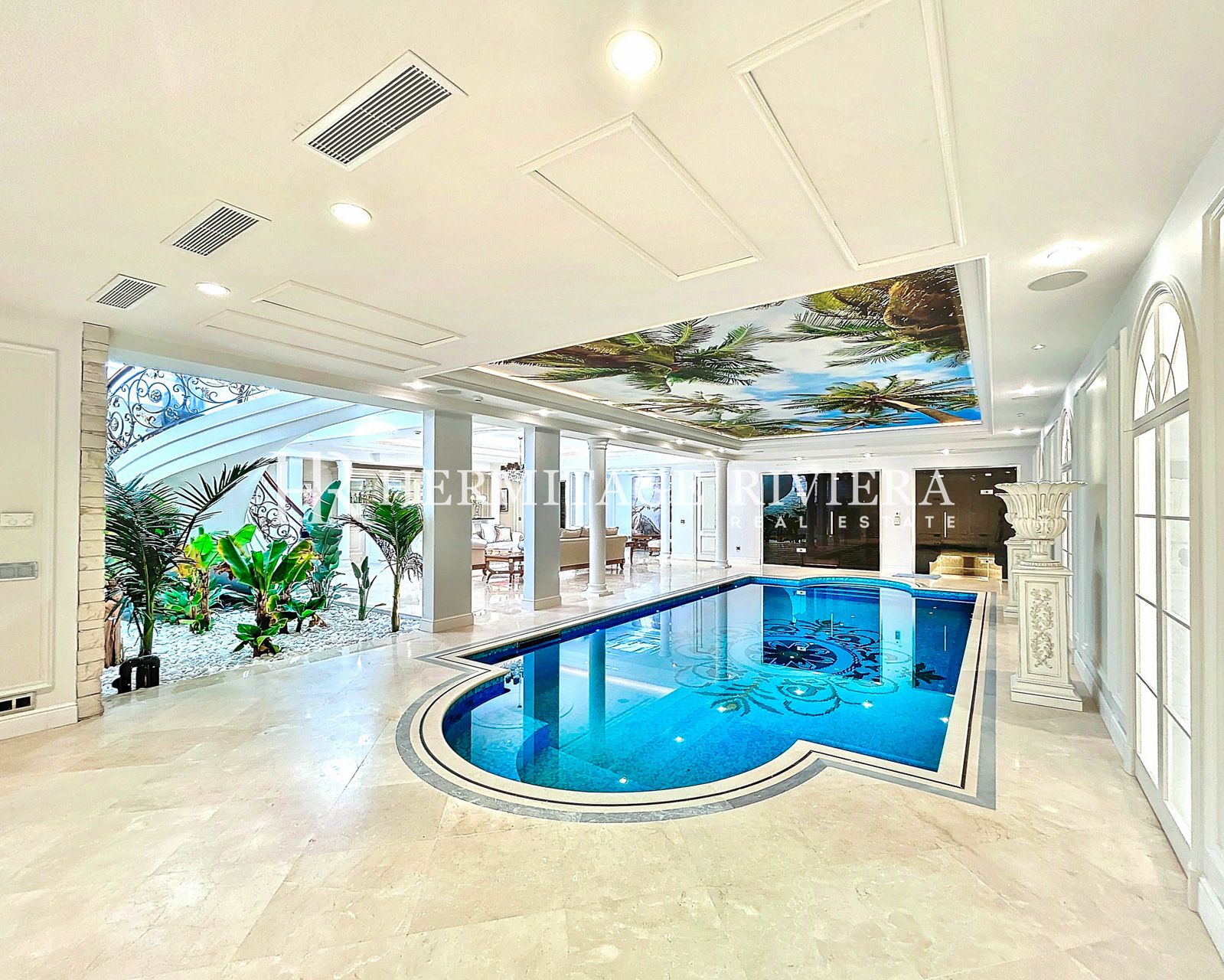 Palais magnifique – Vue mer – Court de tennis – Piscine (image 29)