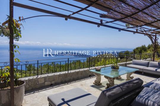 Villa provençale avec vue mer panoramique 