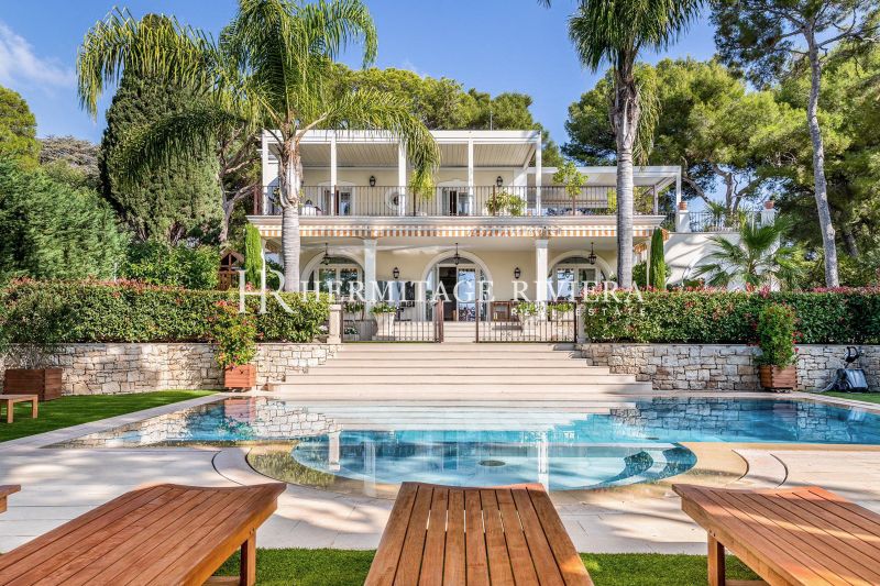 À proximité du Grand Hôtel Cap-Ferrat - Piscine - Jardin plat