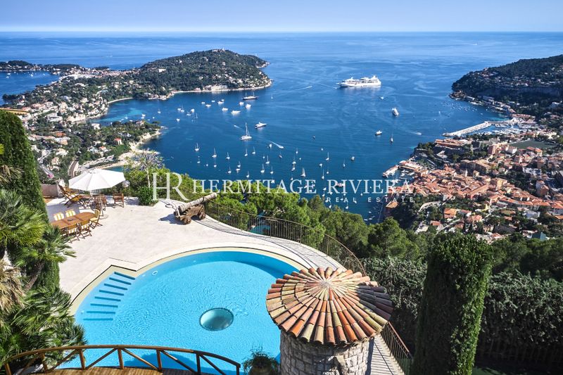 Propriété d'exception dominant la baie de Villefranche