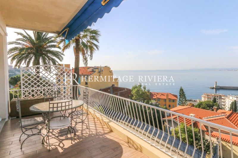 Vue mer et port - 4/5 Pièces - Terrasse - Jardin