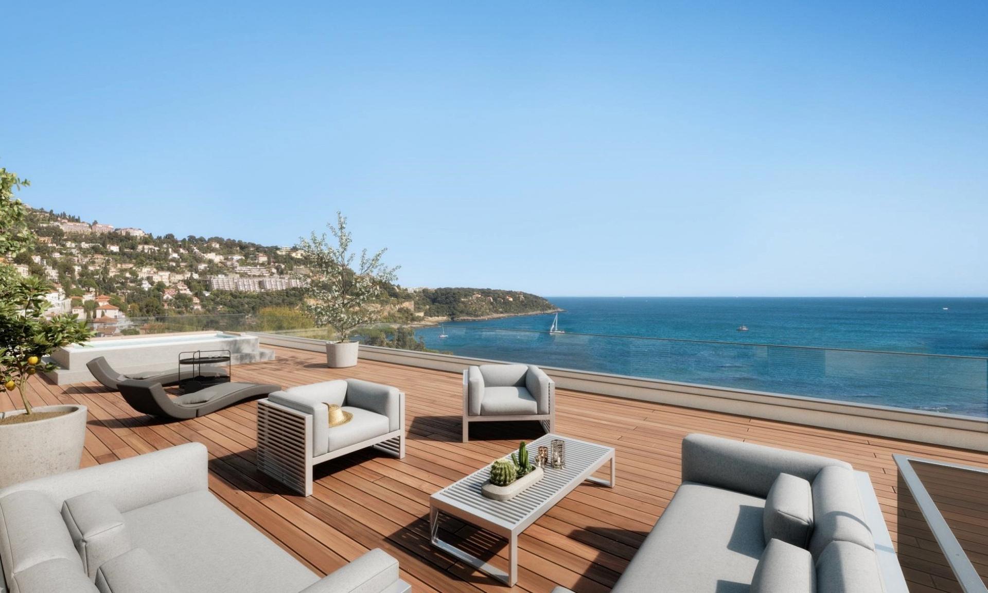 Luxueux penthouse neuf proche Monaco 