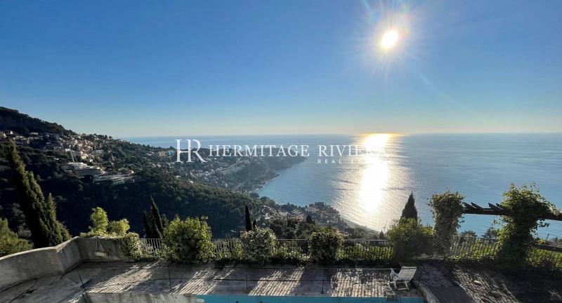 Propriété proche Monaco vue mer panoramique