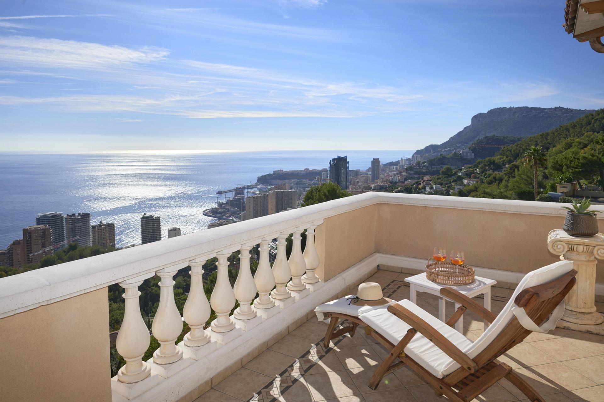 Belle villa avec vue époustouflante sur Monaco