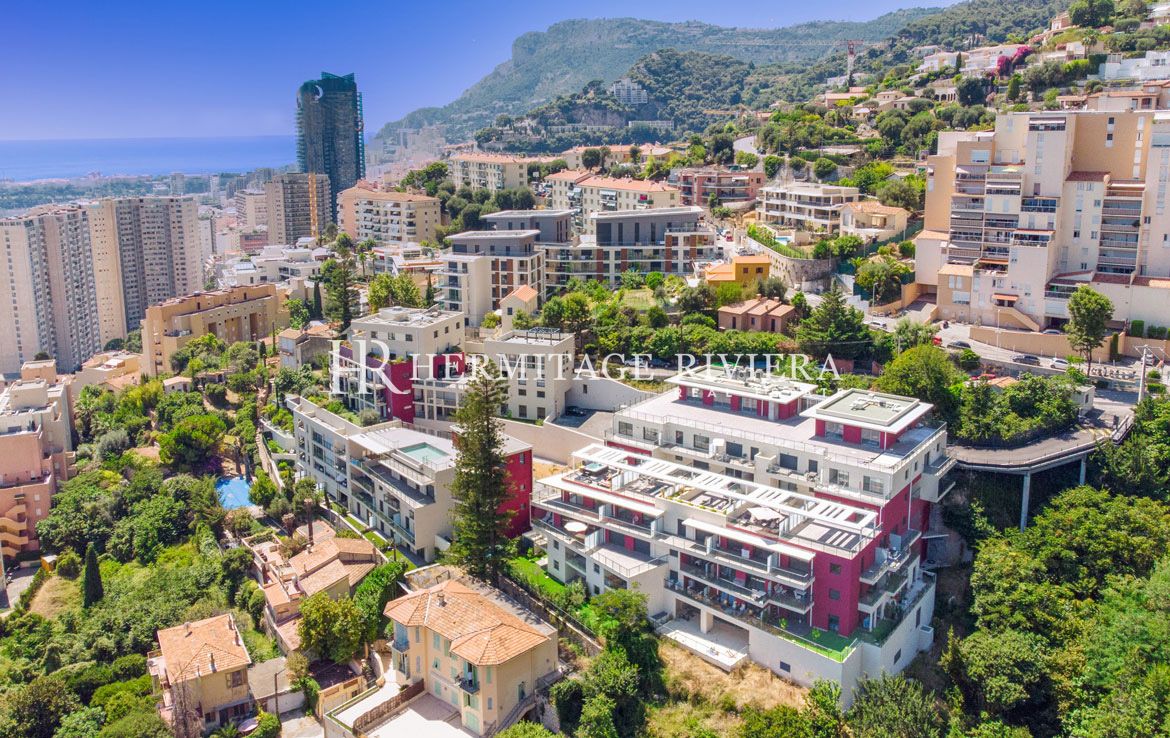 Résidence moderne - 3 Pièces - Immense terrasse - Vue Monaco - Piscine (image 20)