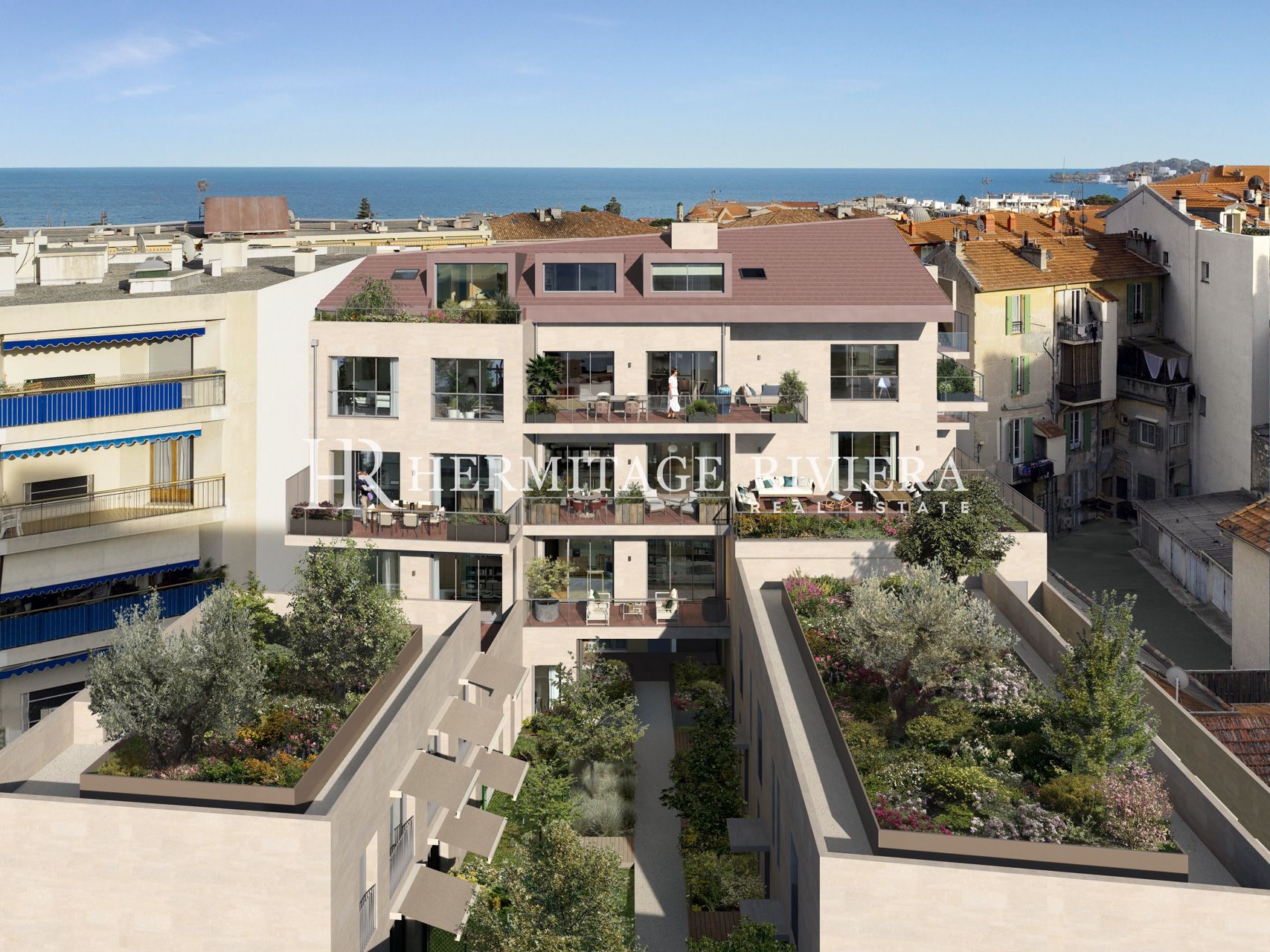 T5 Programme neuf - 5 Pièces - Vue mer - Terrasse (image 6)