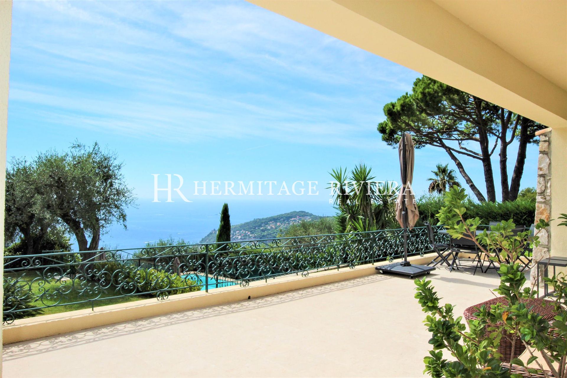 Propriété d'exception - Vue mer panoramique - Piscine - Jardin plat (image 3)