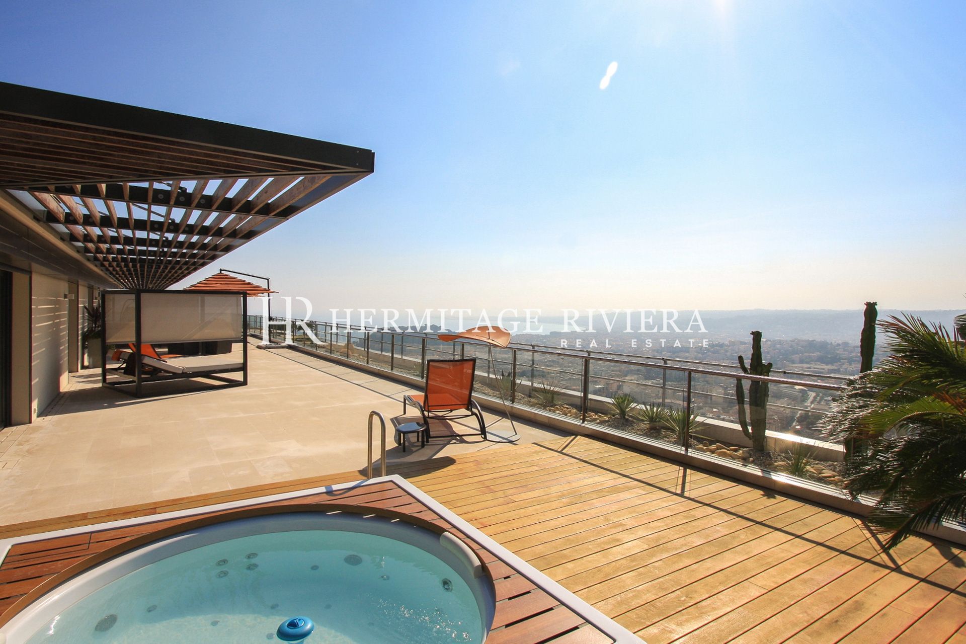 5 Pièces - Résidence de luxe - Immense terrasse - Vue de Nice - Piscine (image 8)