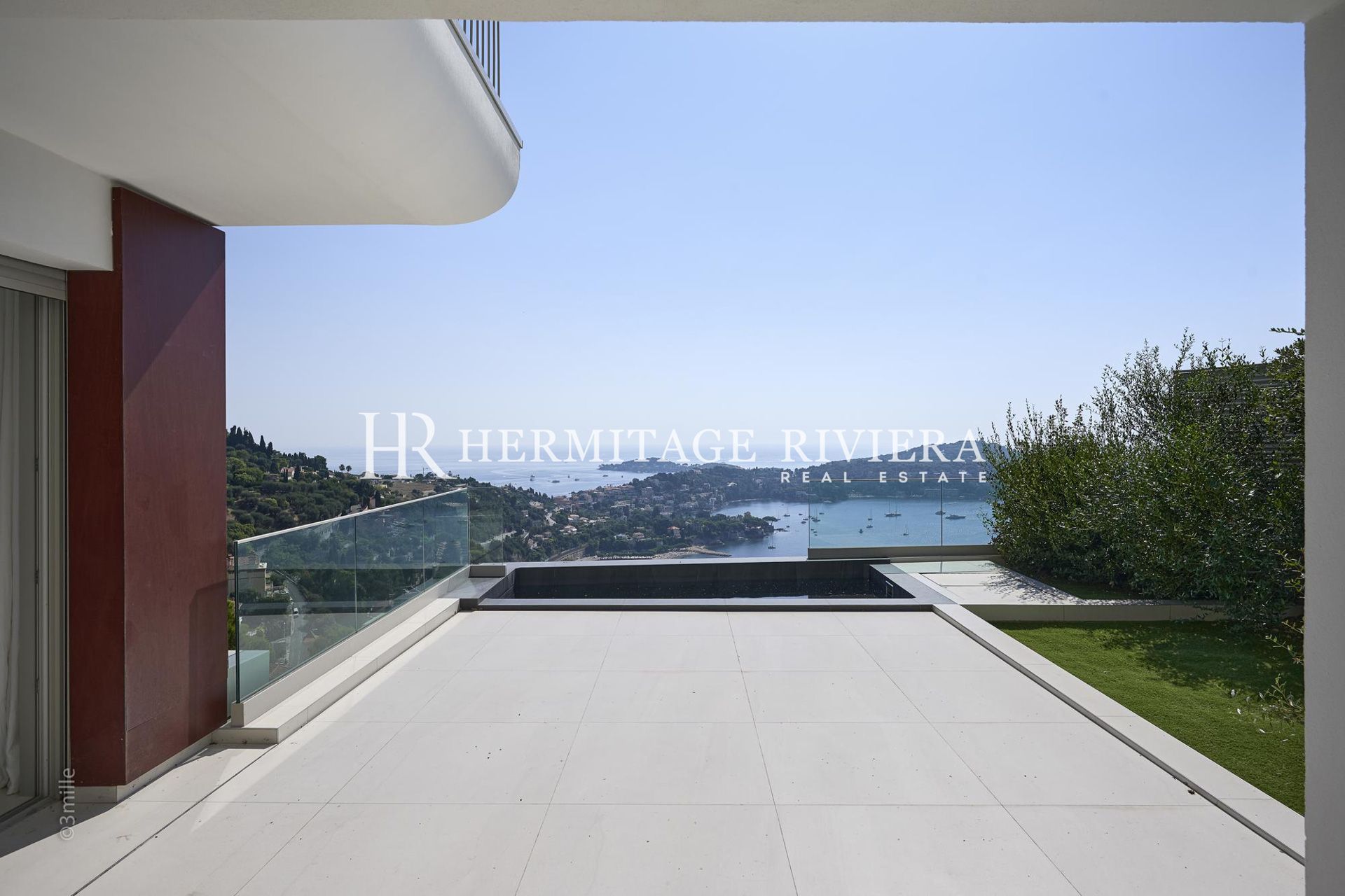 Propriété de luxe - Vue sur la Rade de Villefranche - Piscine (image 5)