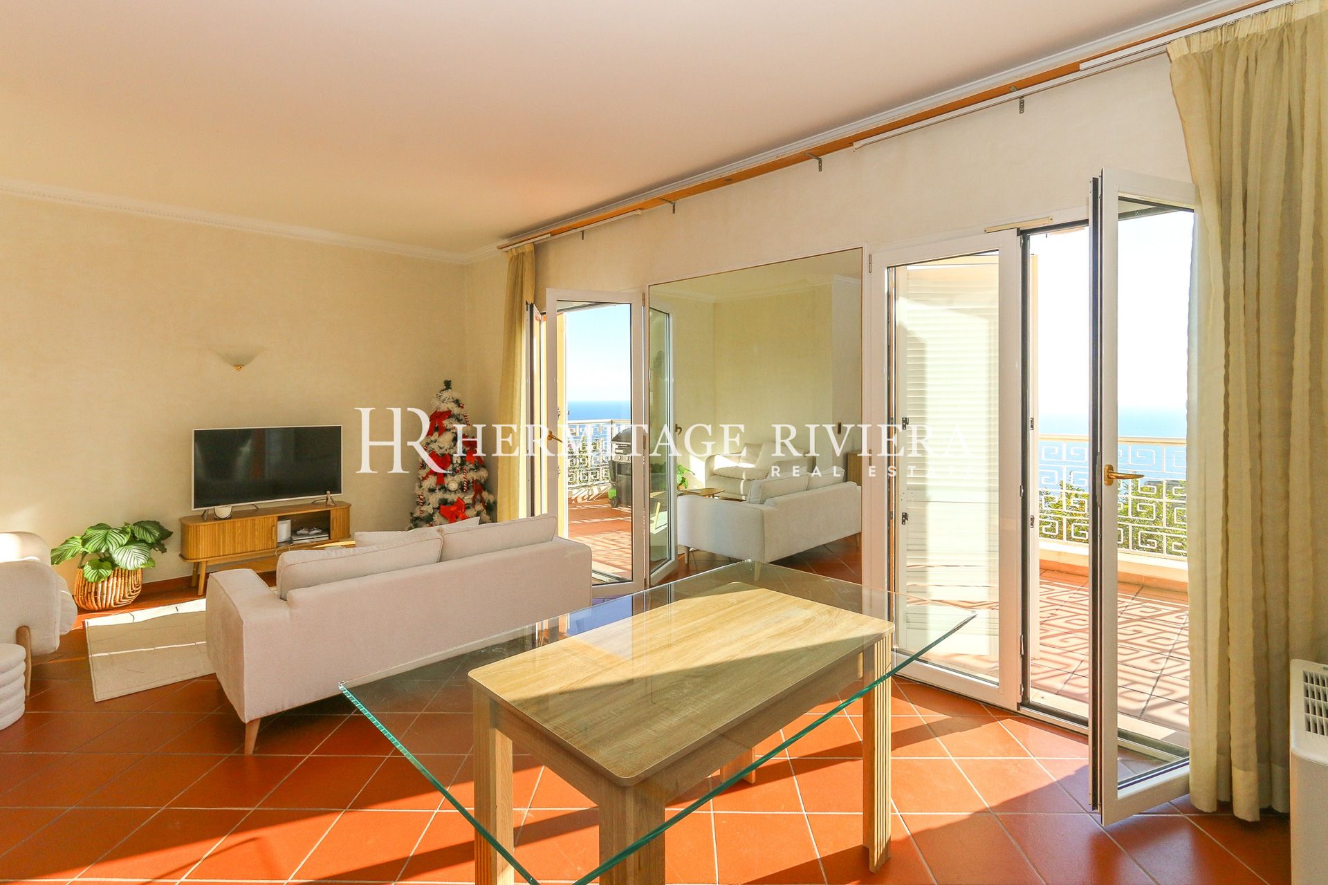 Vue Monaco - Vue mer - Piscine - Domaine fermé (image 6)
