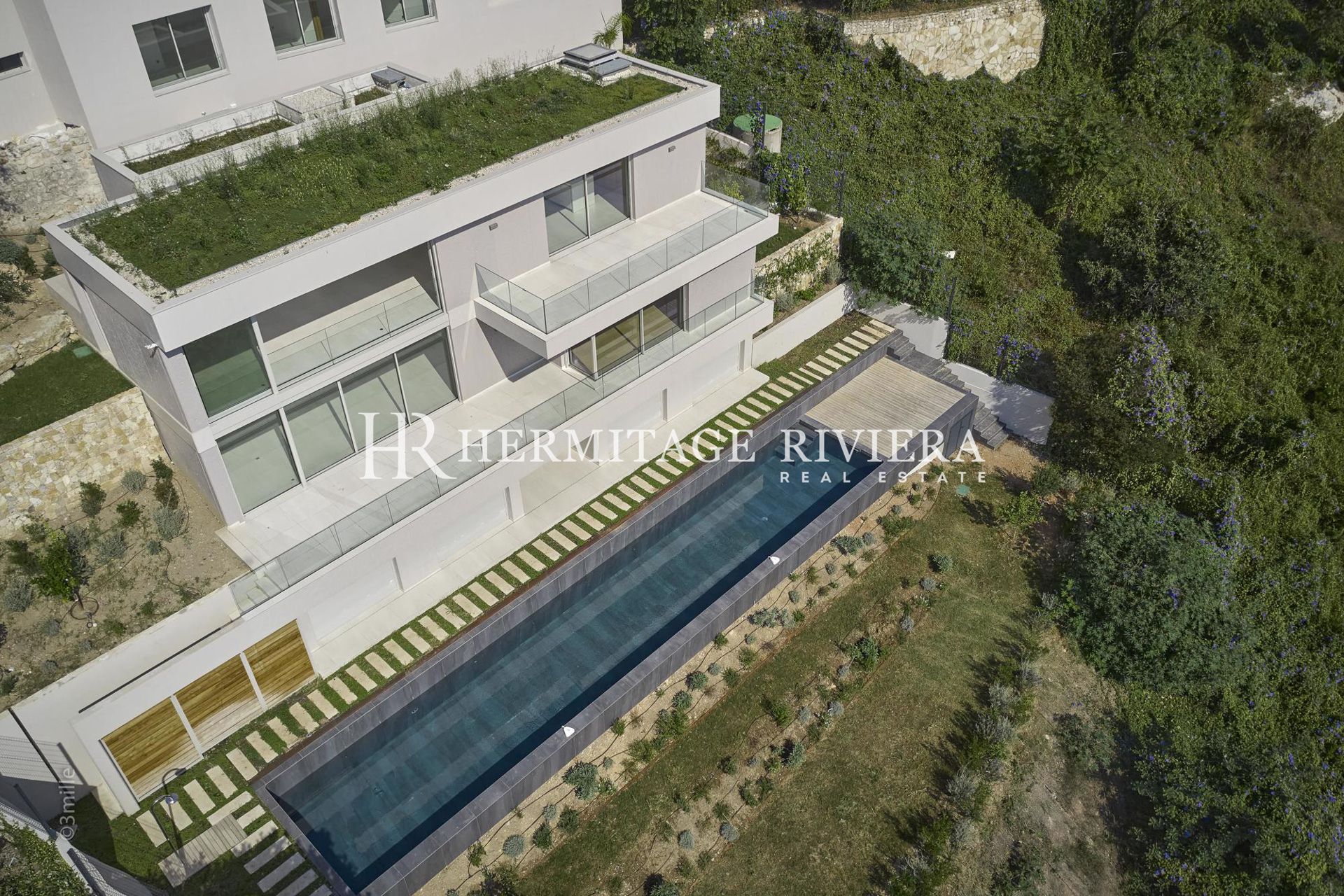 Villa contemporaine neuve - Domaine fermé - Vue mer - Pool (image 3)