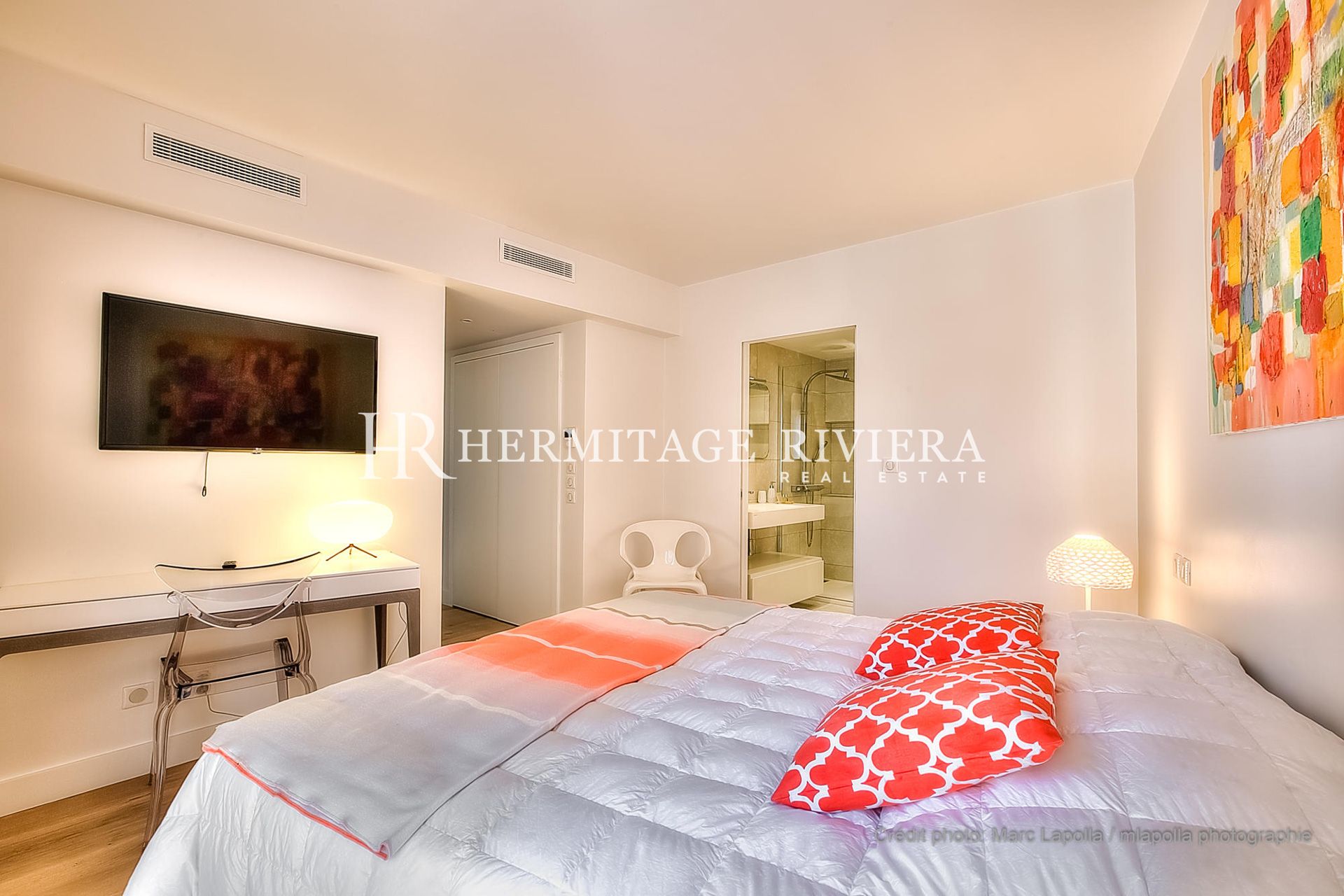  4 pièces - Résidence Relais de la Reine - Terrace - Vue mer (image 14)