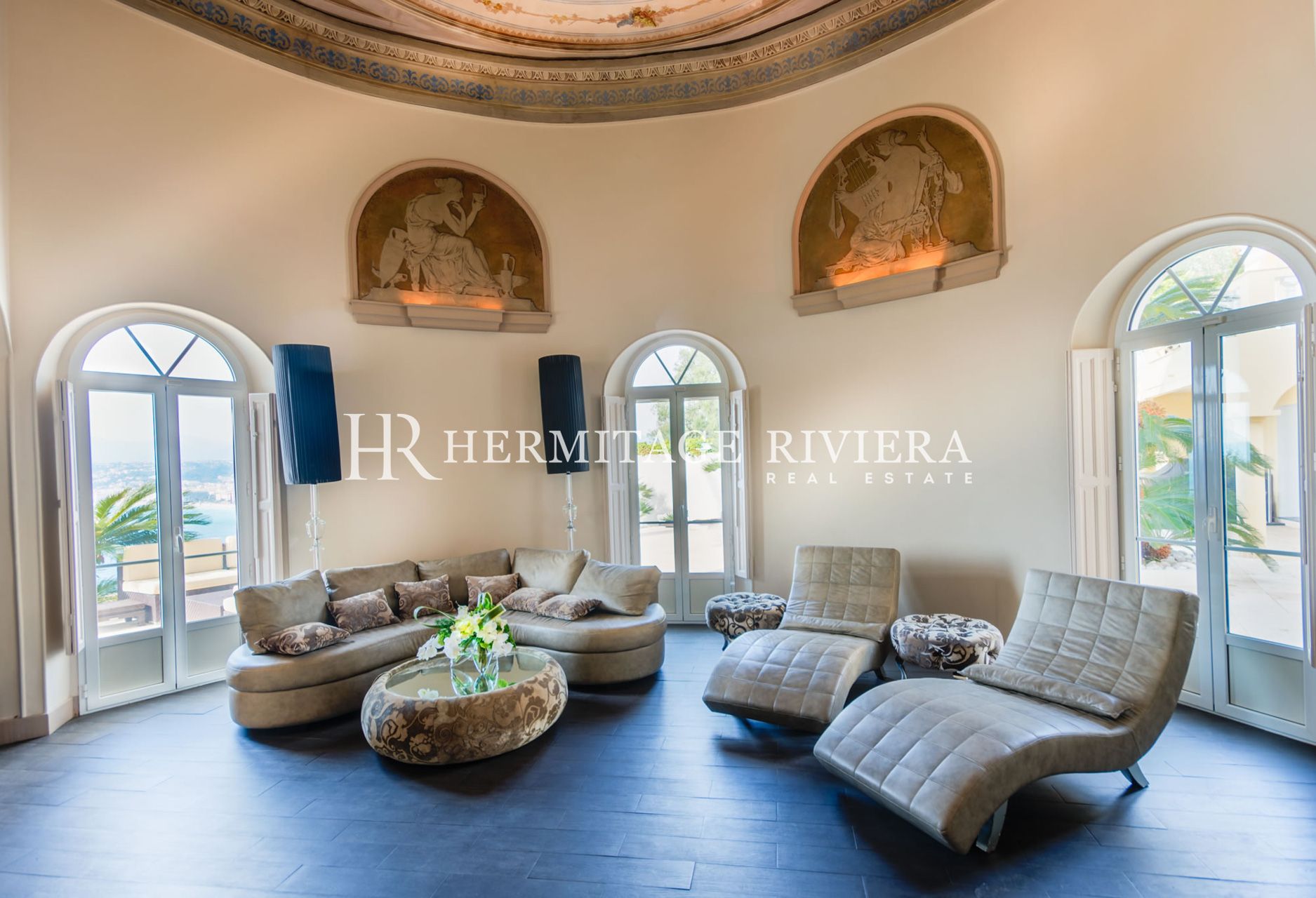 Château de prestige - Vue mer exceptionnelle - Piscine (image 8)