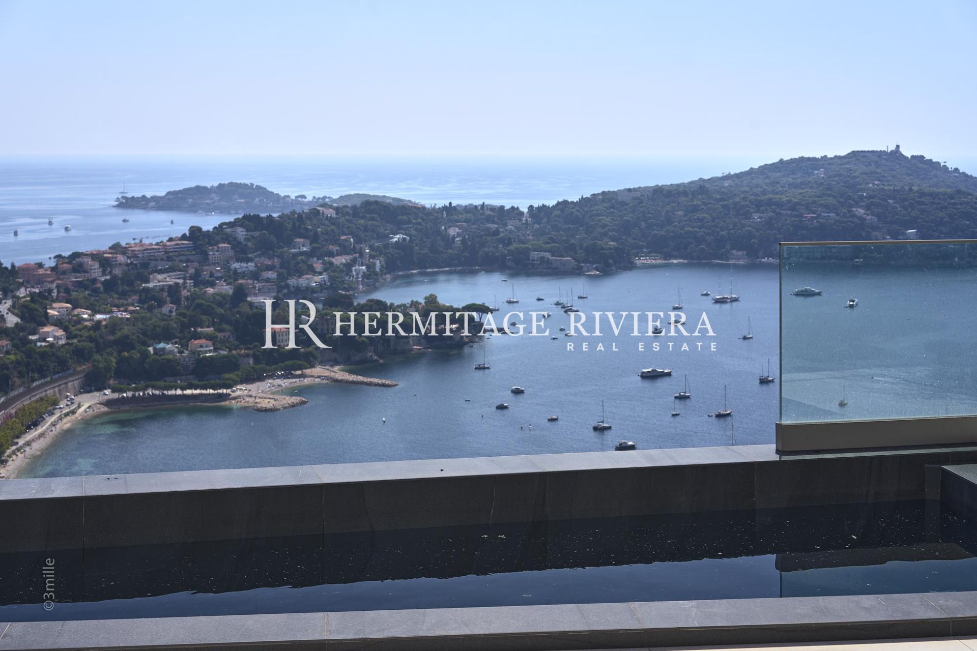 Propriété de luxe - Vue sur la Rade de Villefranche - Piscine (image 7)