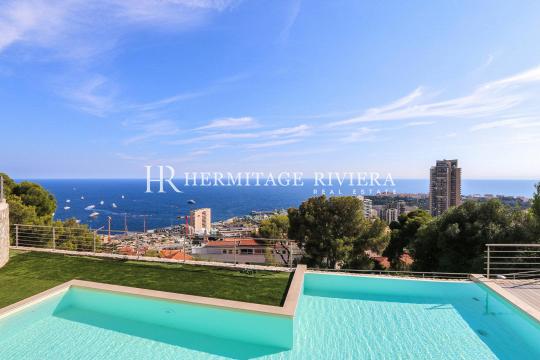 Villa contemporaine neuve vue panoramique Monaco
