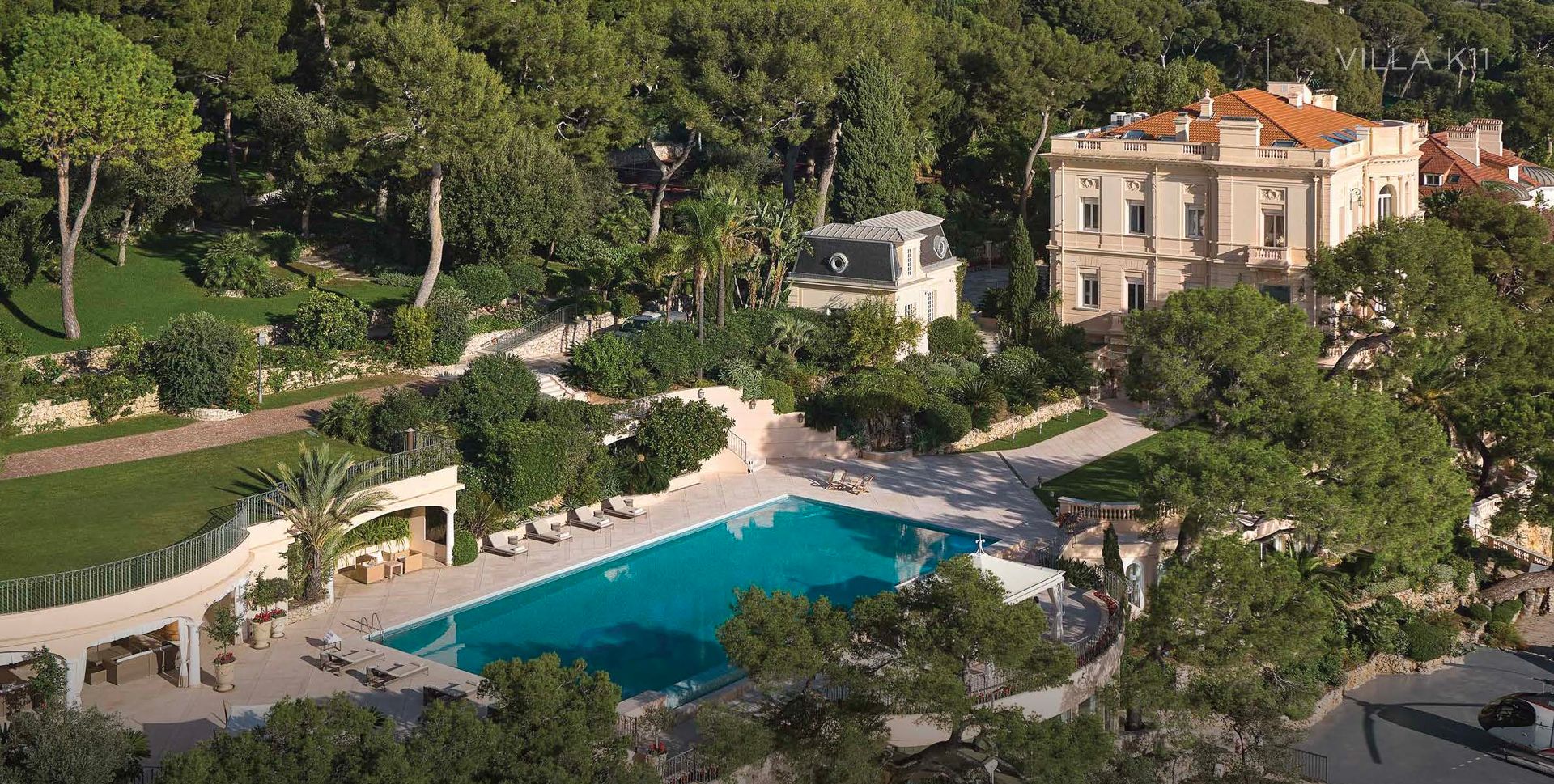 Villas du domaine privé du Cap Martin