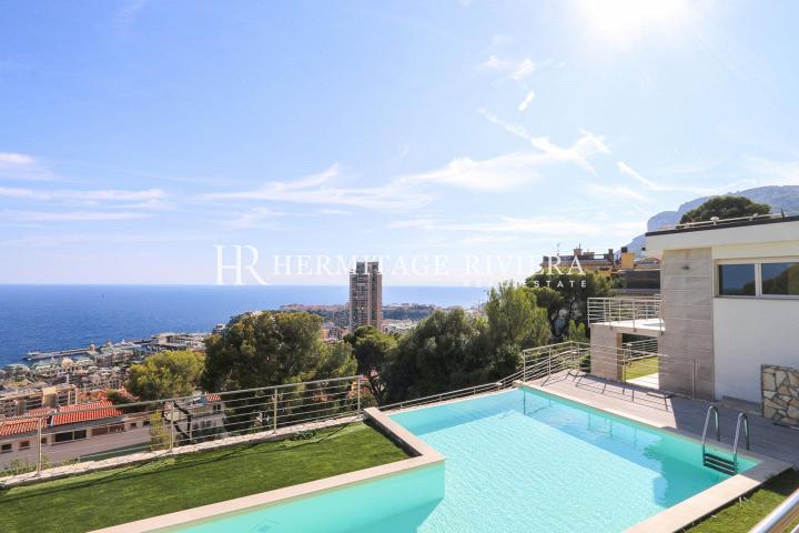 Villa contemporaine neuve vue panoramique Monaco (image 2)