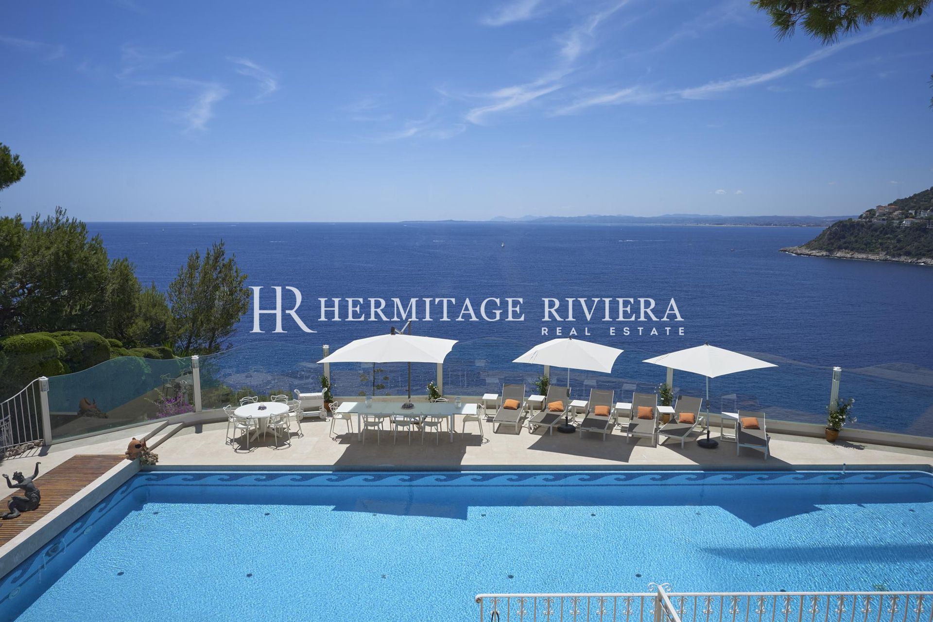 Propriété pieds dans l'eau - Vue mer - Piscine (image 5)