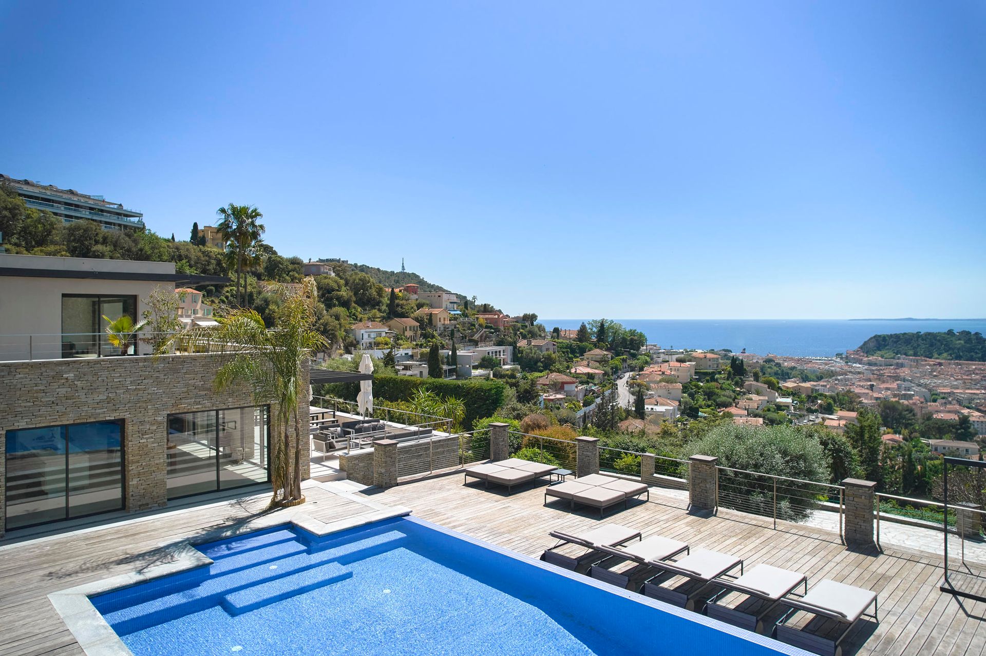 Propriété moderne - Vue mer - Piscine