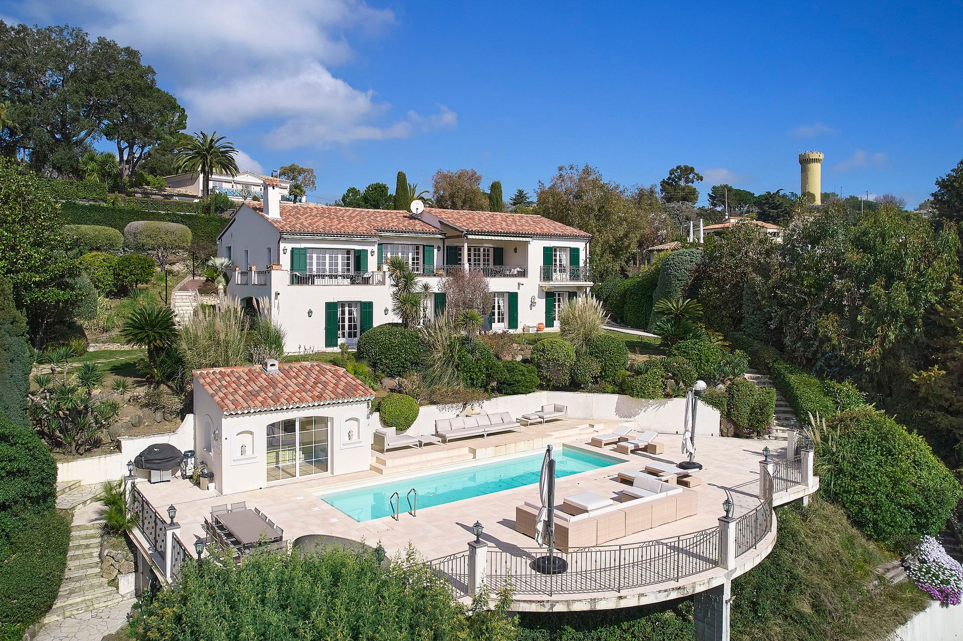 Au calme - Vue mer - Piscine - Maison d'invités