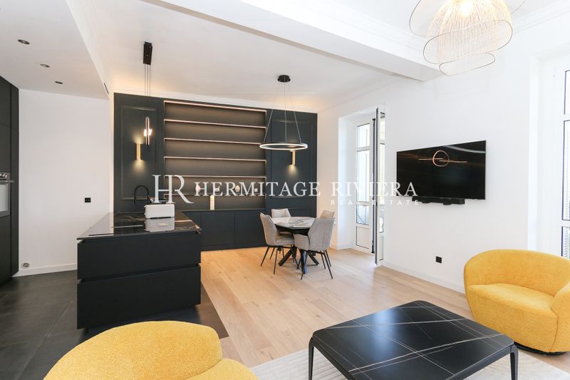 Appartement rénové et meublé - Résidence bourgeoise de standing