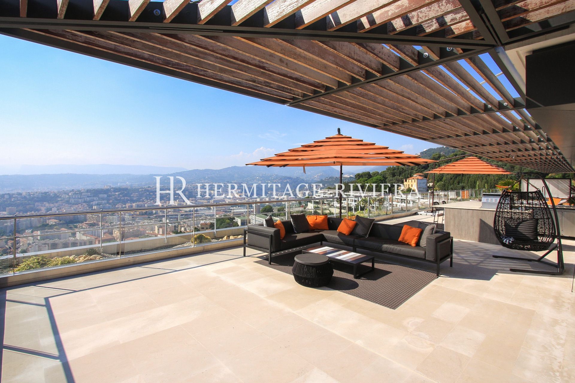 5 Pièces - Résidence de luxe - Immense terrasse - Vue de Nice - Piscine (image 2)