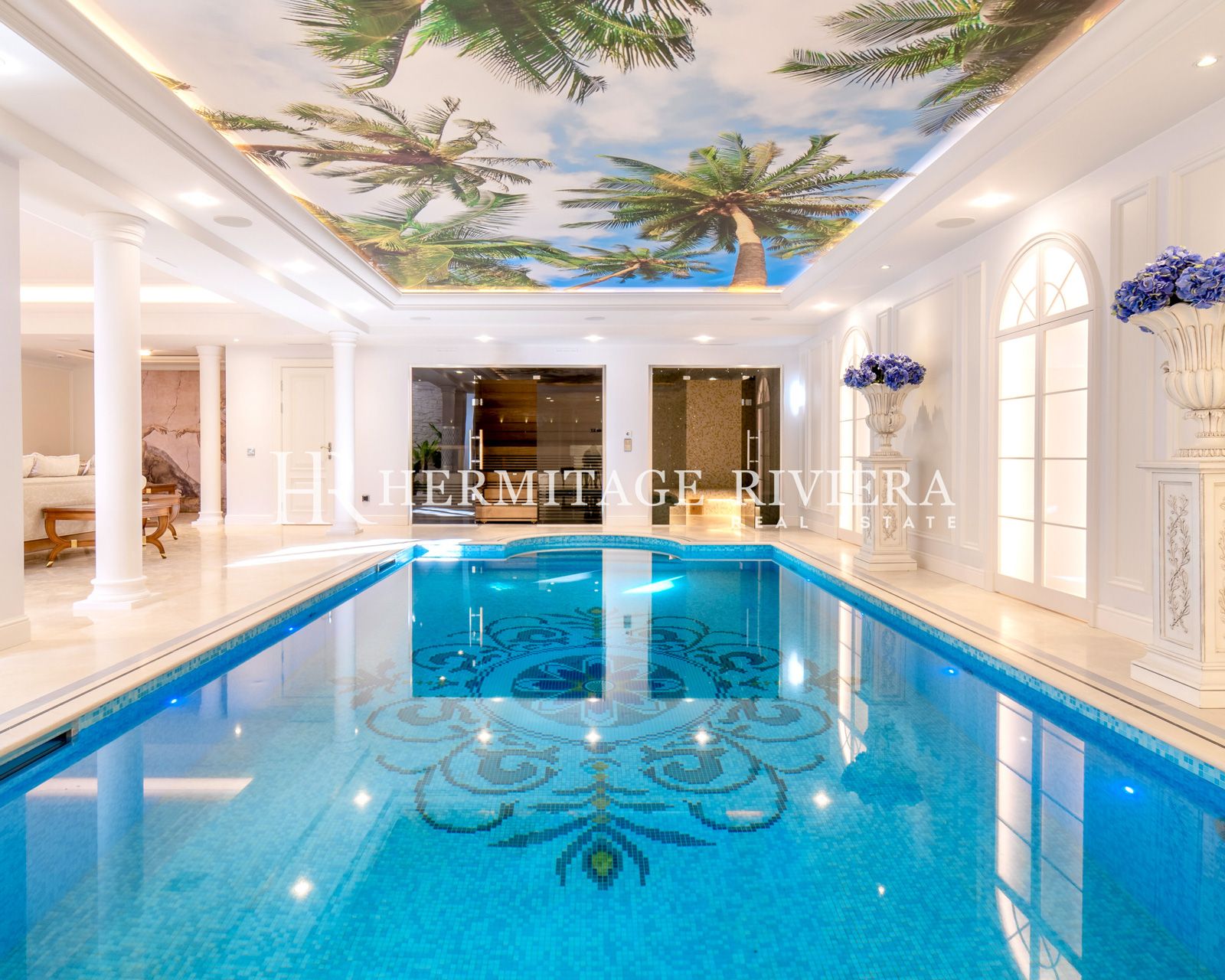 Palais magnifique – Vue mer – Court de tennis – Piscine (image 30)