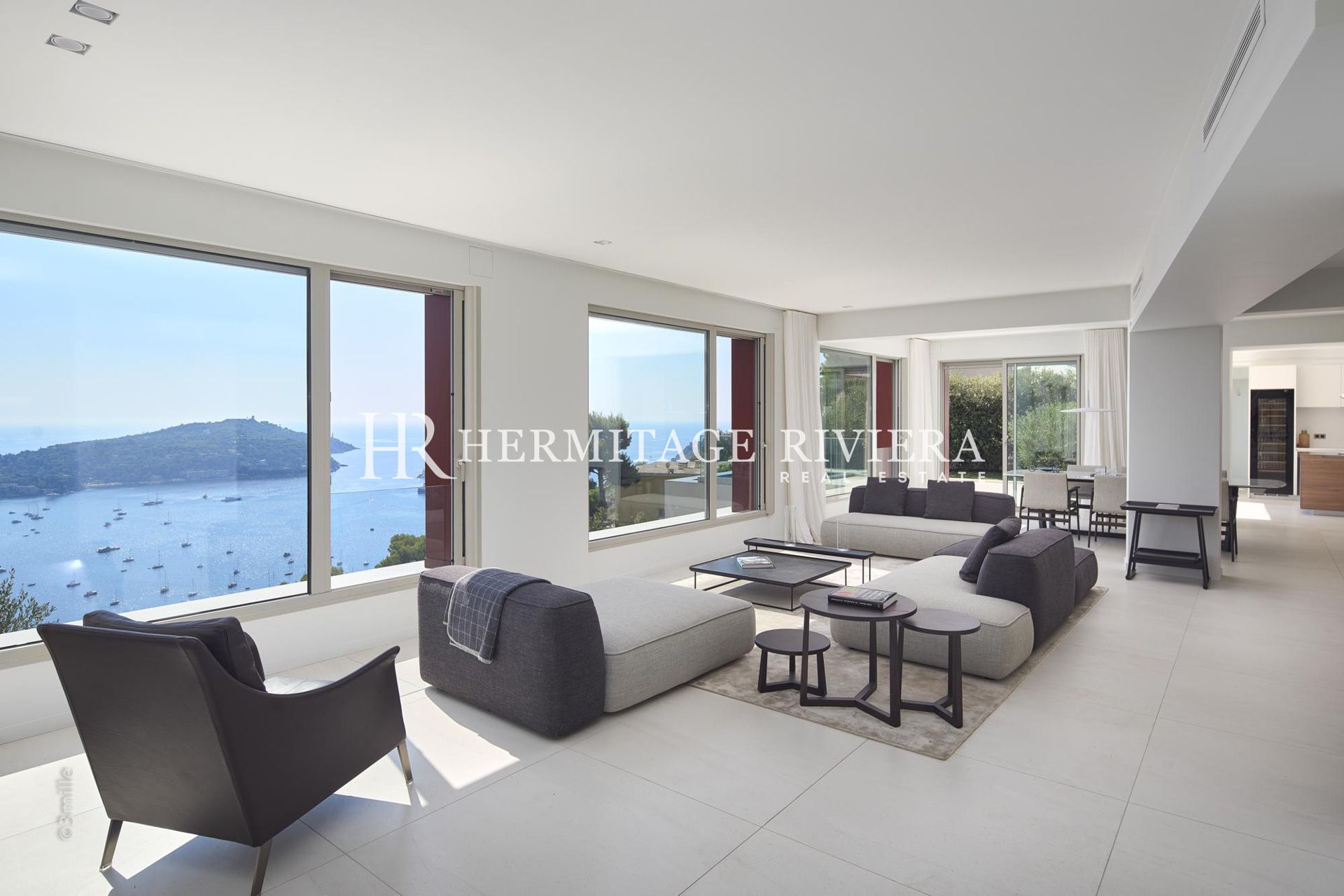 Propriété de luxe - Vue sur la Rade de Villefranche - Piscine (image 9)